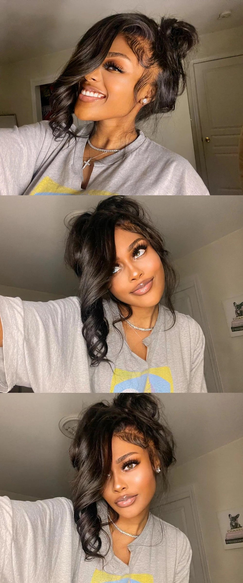 Natural Color 360 Lace Pre-Plucked Body Wave Unit