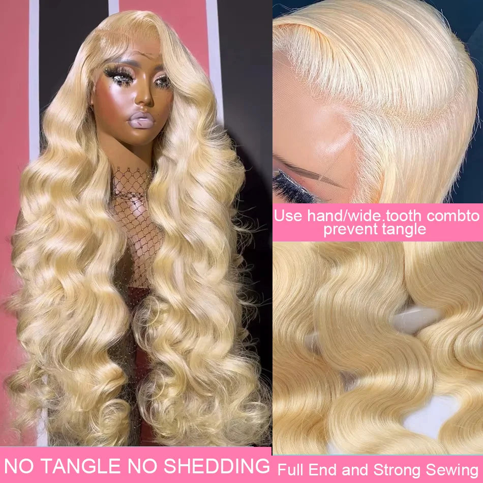 613 Blonde Body Wave Unit
