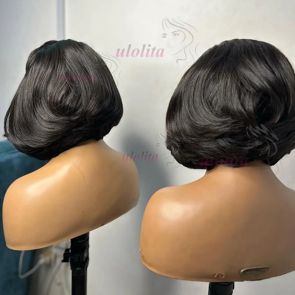 Layered Cut Straight Bob Unit