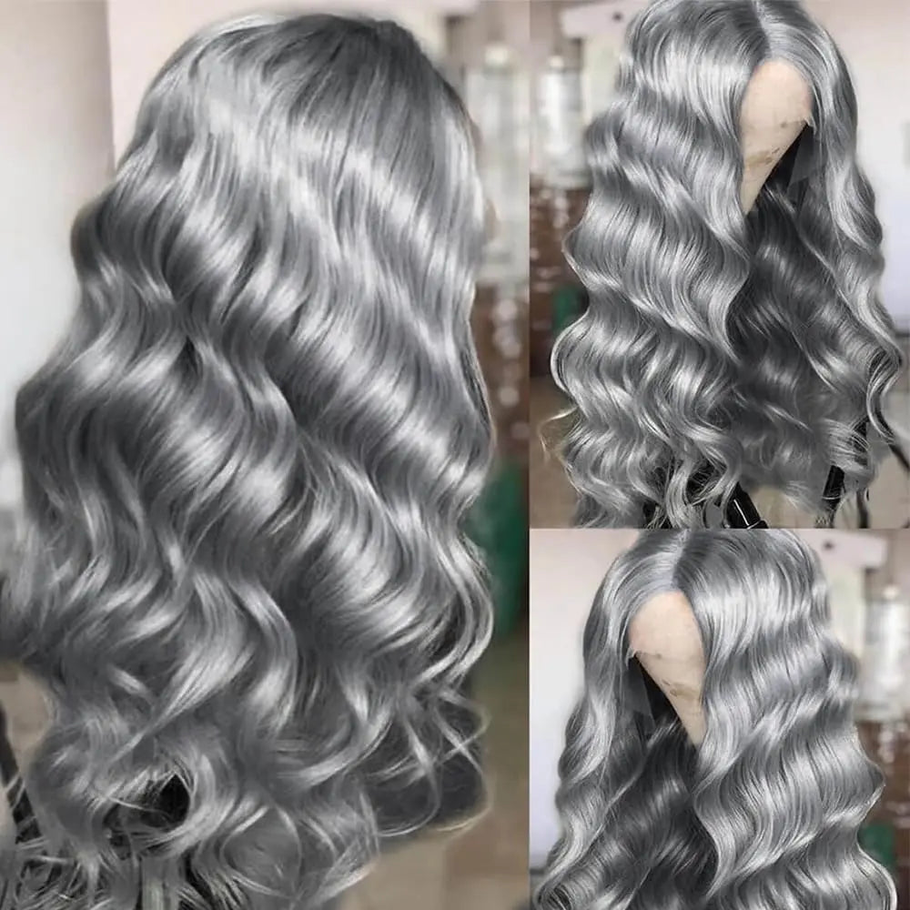 Silver Grey Body Wave Unit