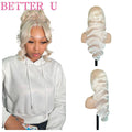 Platinum Blonde Body Wave Unit