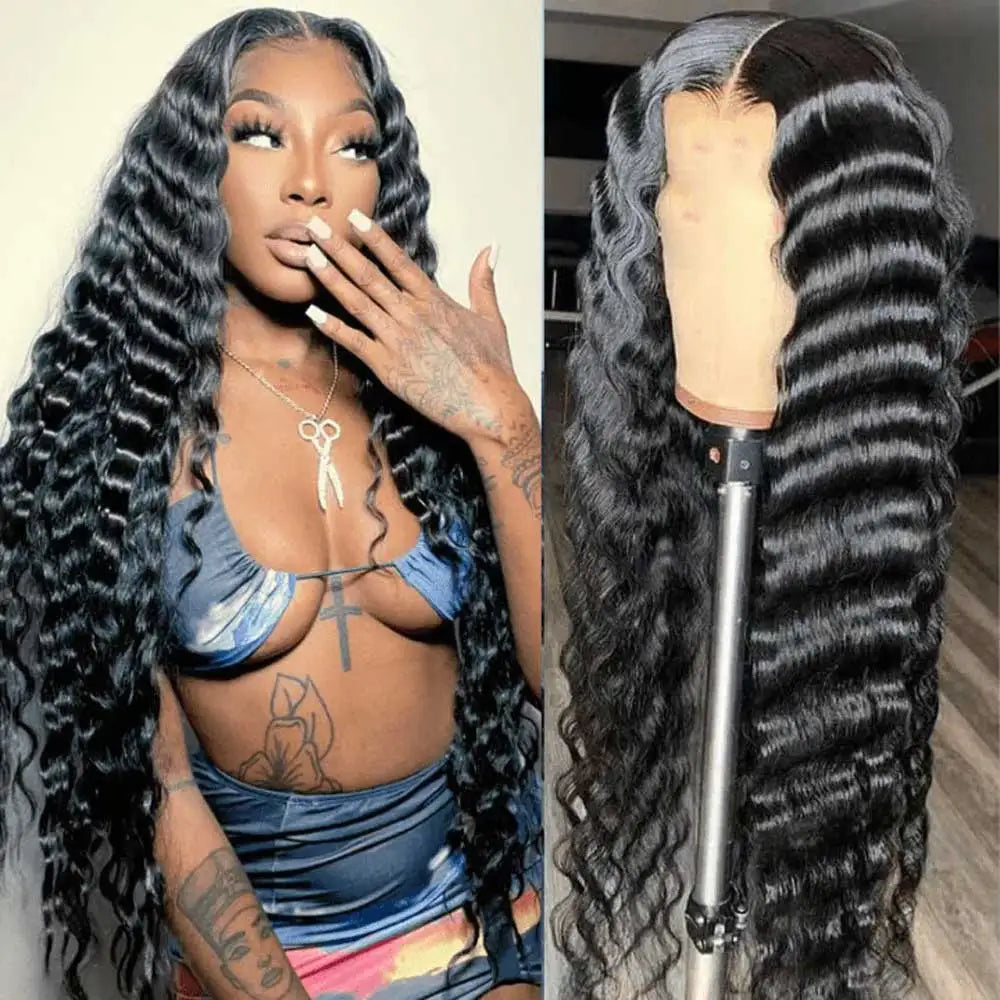 Ready to Wear Glueless Pre-Plucked Natural Color Loose Deep Wave Unit
