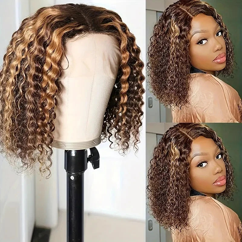 4/27 Highlight Glueless Deep Wave Bob