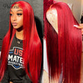 Hot Red Bone Straight Pre-Plucked Unit
