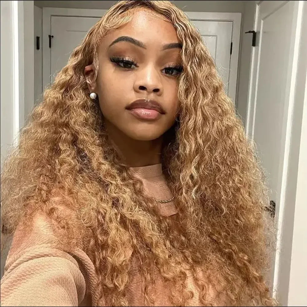 Honey Blonde Deep Wave Unit