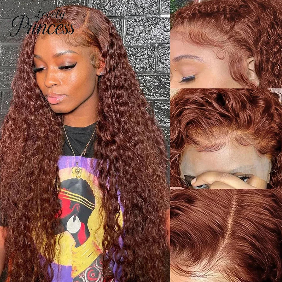 Reddish Brown Deep Wave Unit