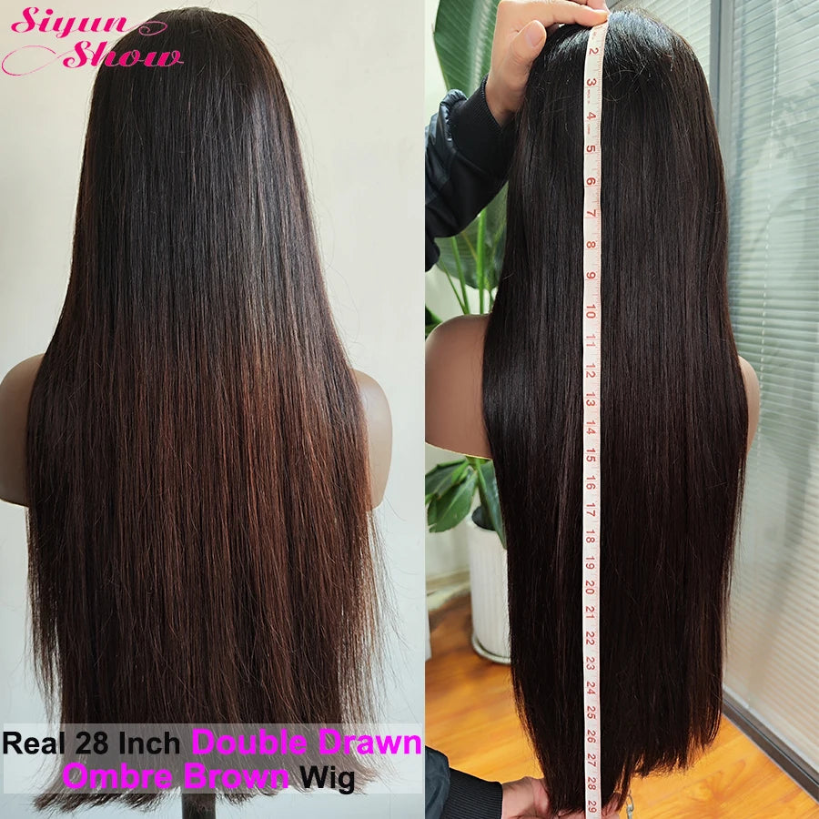 Raw Vietnamese Straight Ombre Brown Unit