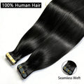Invisible Seamless Natural Color 60G-360G Tape In Extensions
