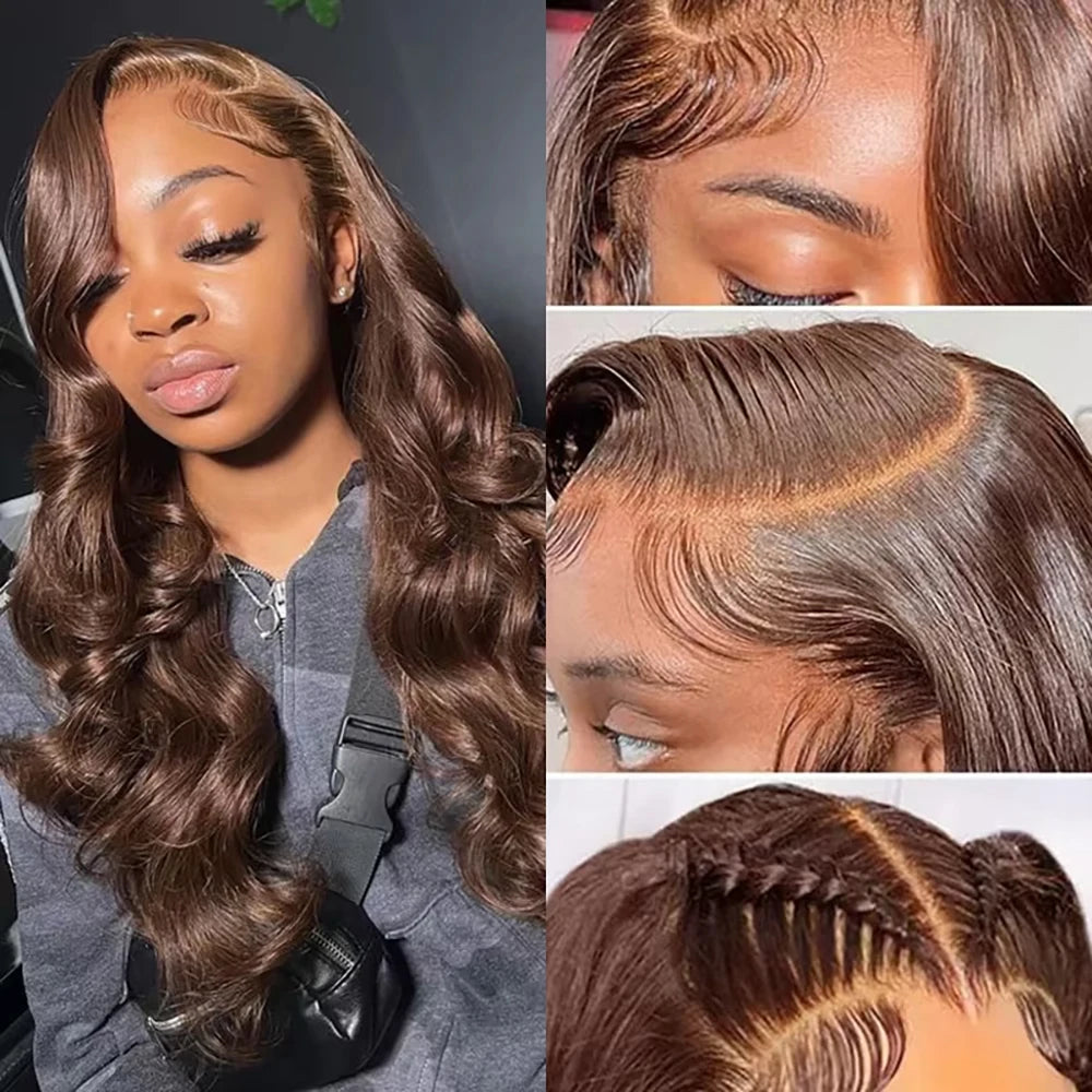 Chocolate Brown Water Wave Unit