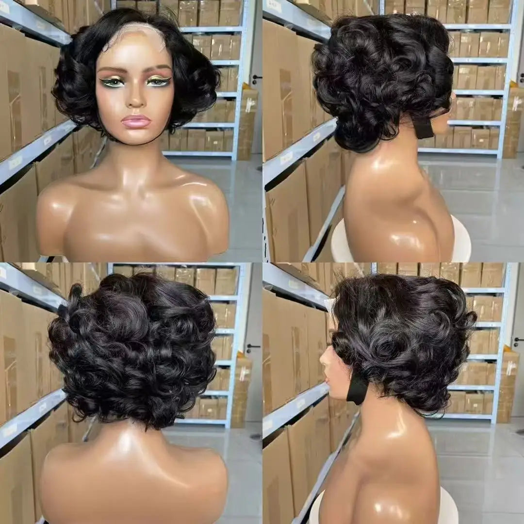 Loose Body Wave Ginger Orange Bob Unit