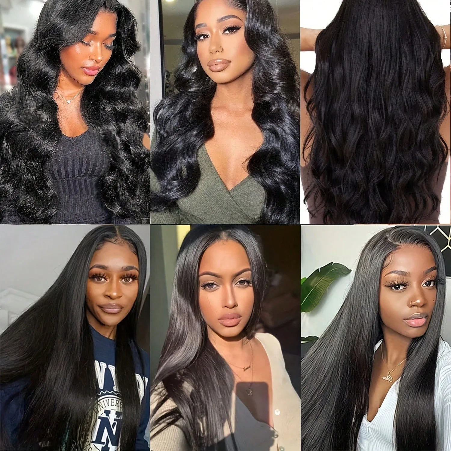 8 Piece Clip In Set