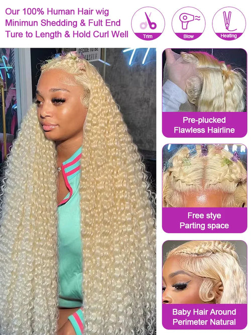 613 Blonde Deep Wave Unit