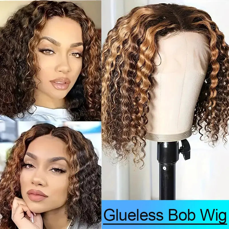 4/27 Highlight Glueless Deep Wave Bob