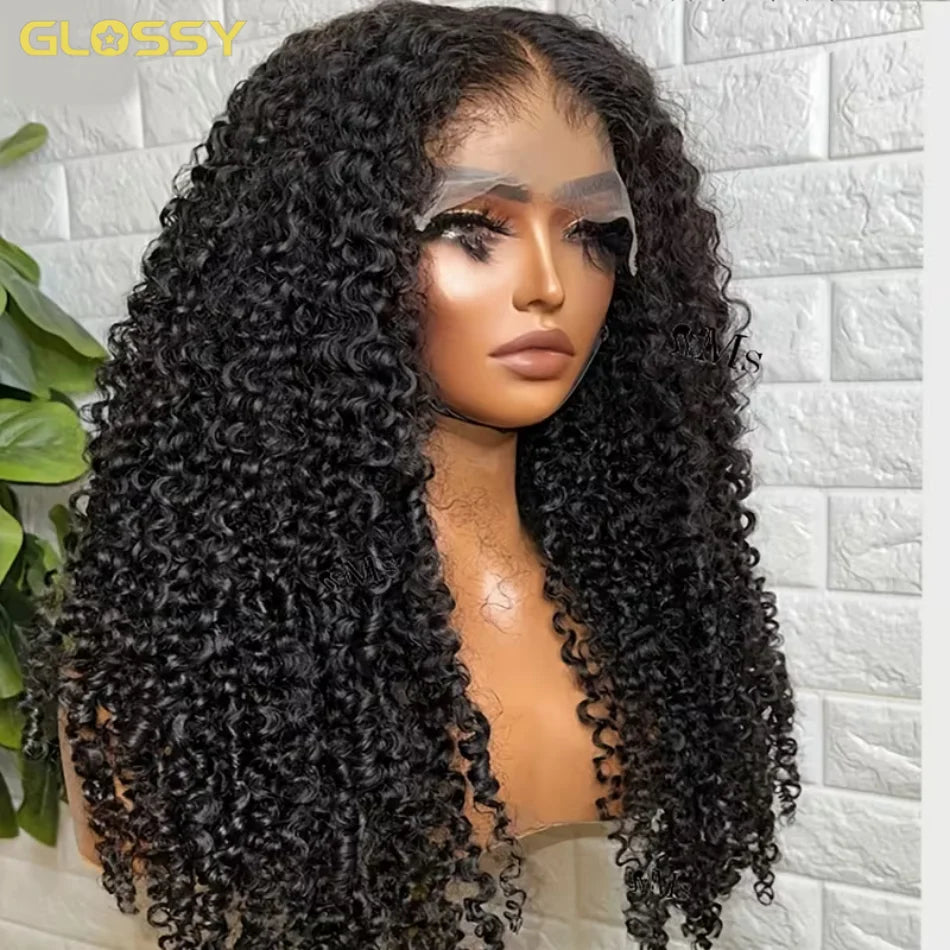 Kinky Curly Glueless Unit with 4C Edges