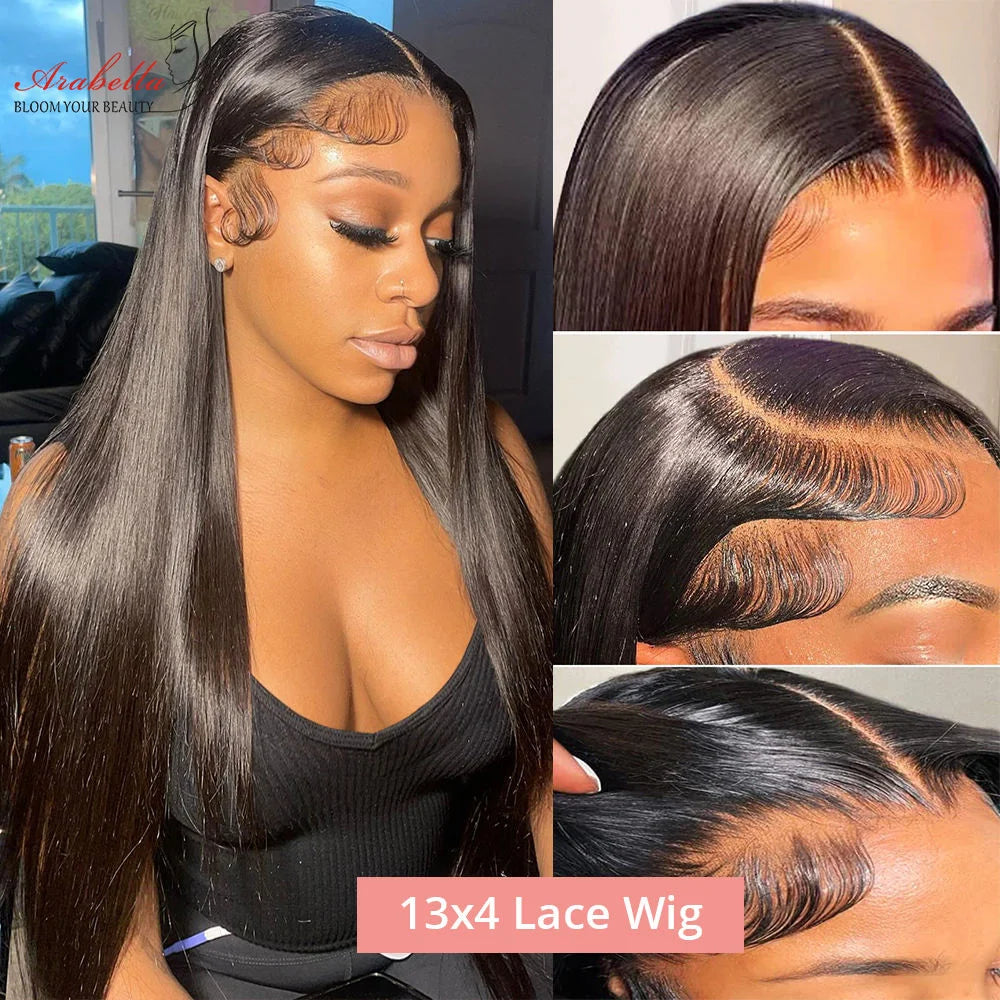 Glueless Pre-Plucked Natural Color Straight Unit