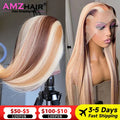 Blonde Brown 4/613 Straight/Body Wave Unit