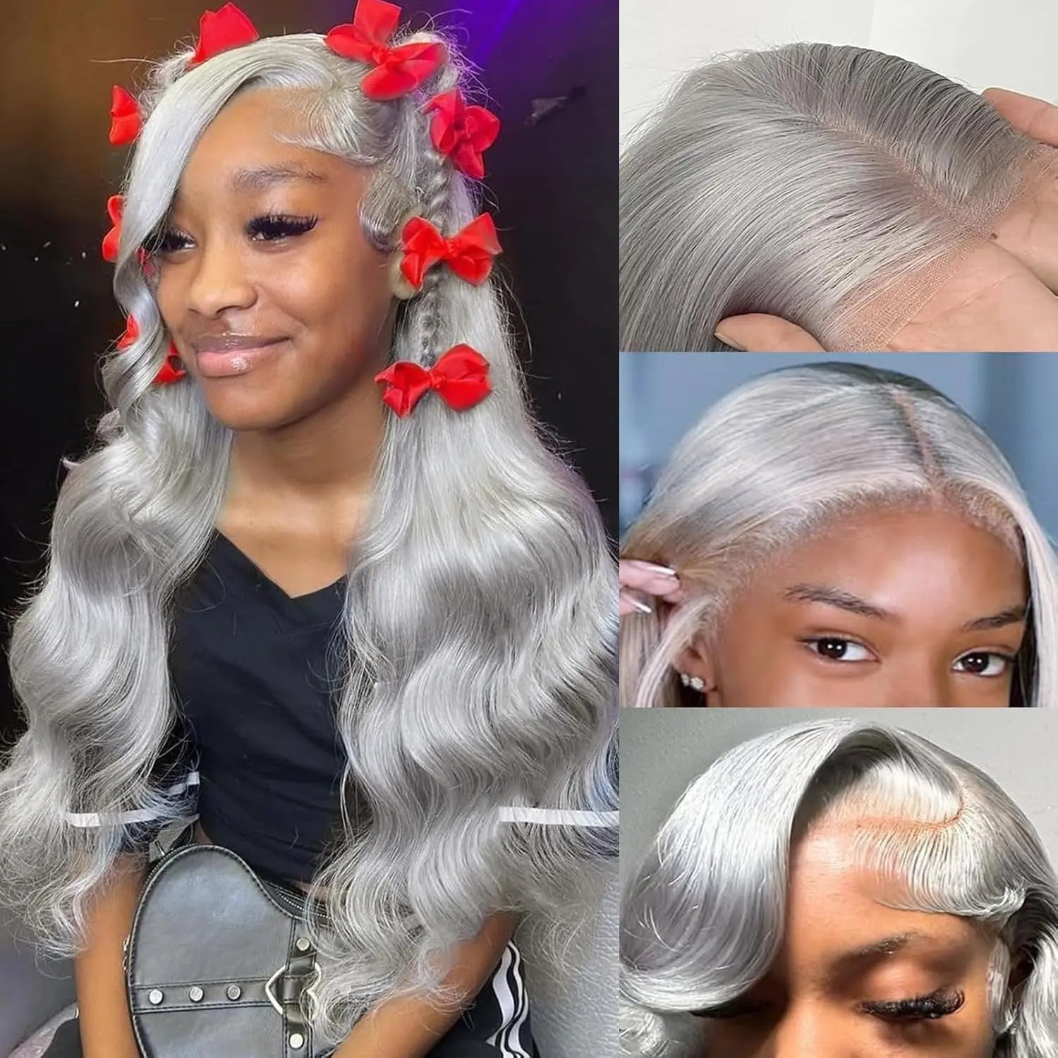 Silver Grey Body Wave Unit