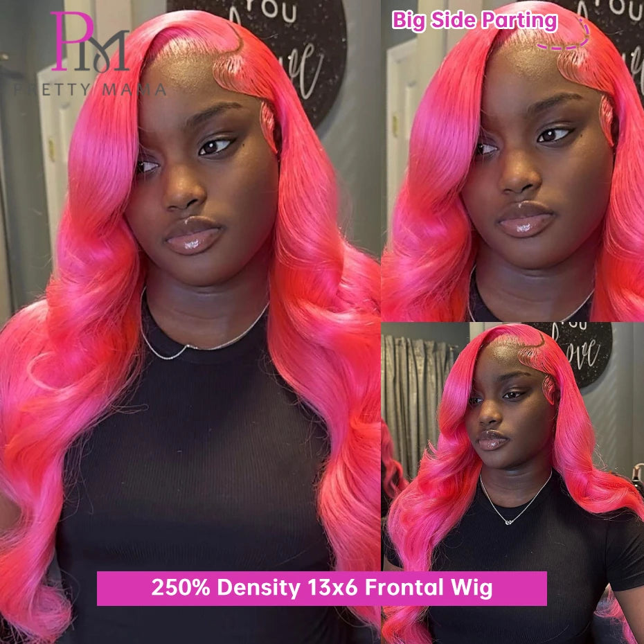 Hot Pink Body Wave Unit