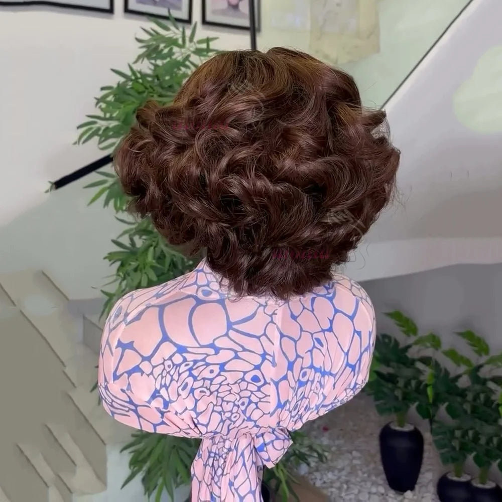 Bouncy Loose Curly Bob Unit