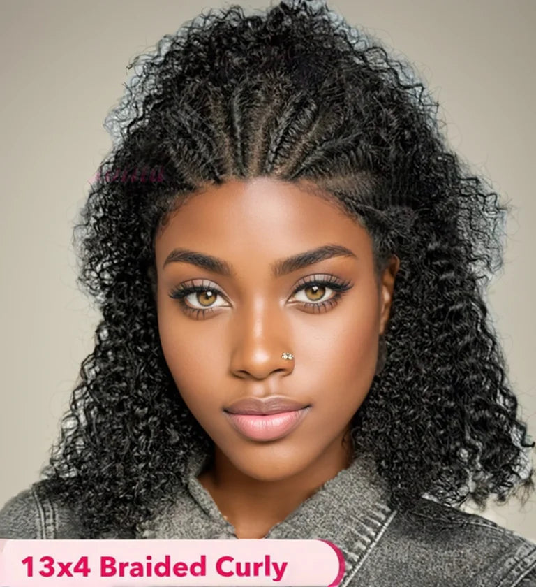 Braided Kinky Curly Unit
