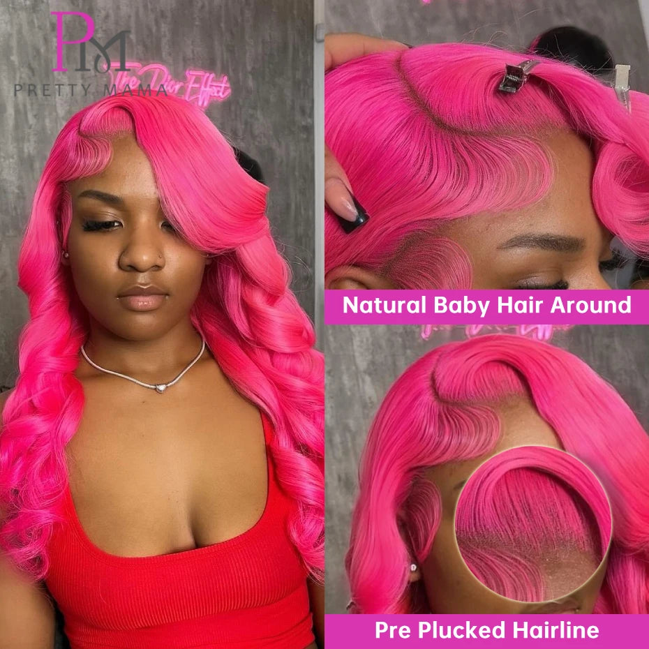 Hot Pink Body Wave Unit