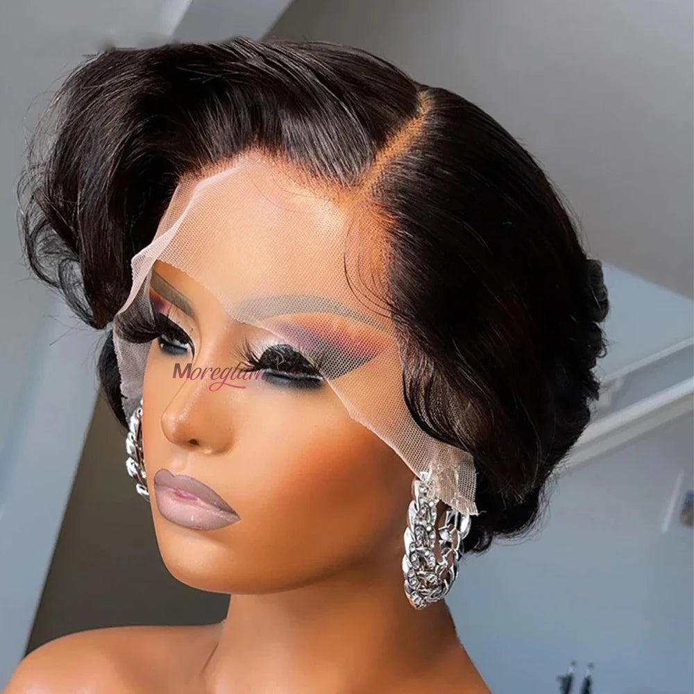 Pixie Cut Short Bob Unit