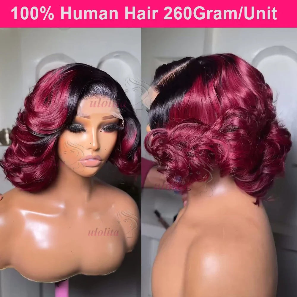 Bouncy Loose Curly Bob Unit