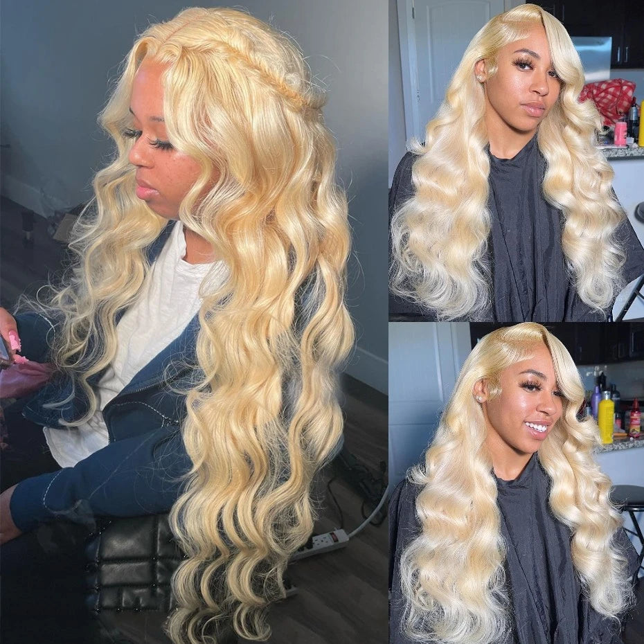 613 Blonde Body Wave Unit