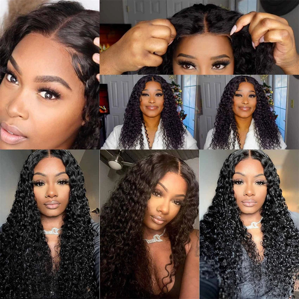 Glueless Natural Color Deep Wave Unit