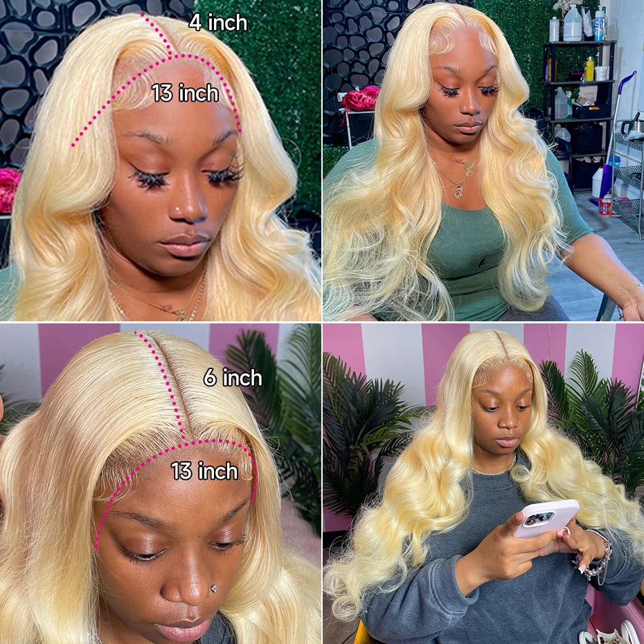 613 Blonde Body Wave Unit