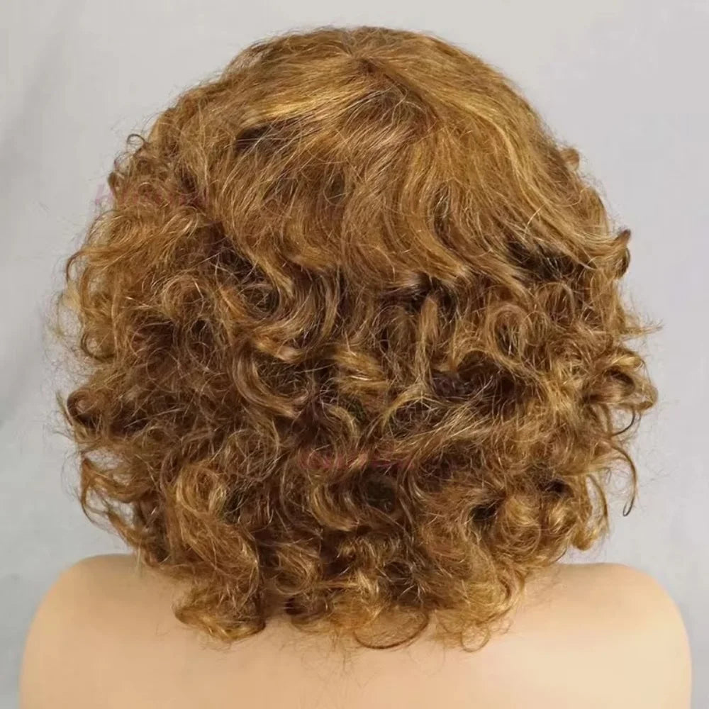 Bouncy Curl Short Bob Unit