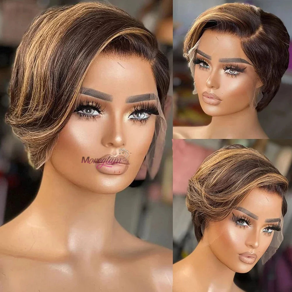 Short Bob Pixie Cut Unit