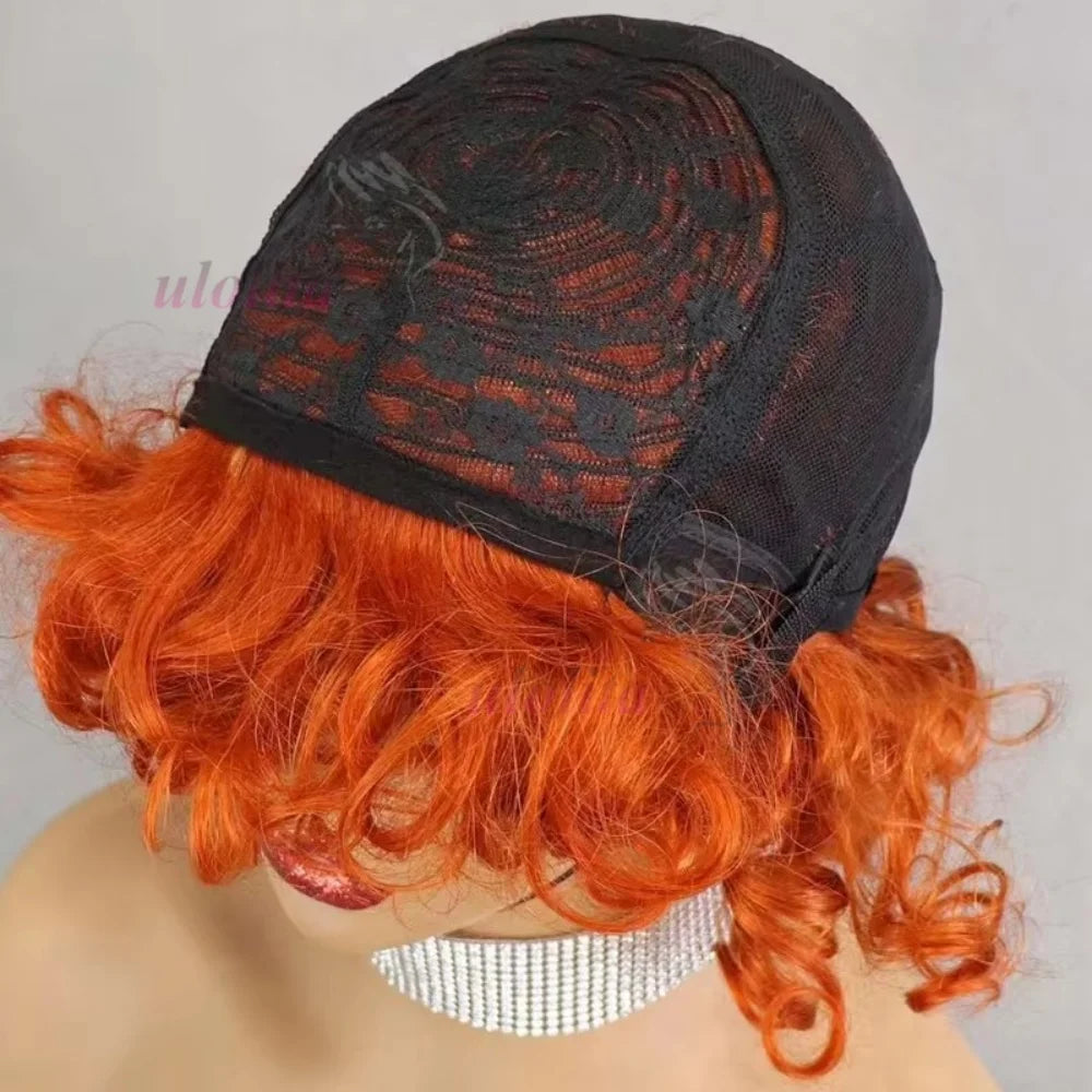 Bouncy Curl Short Bob Unit