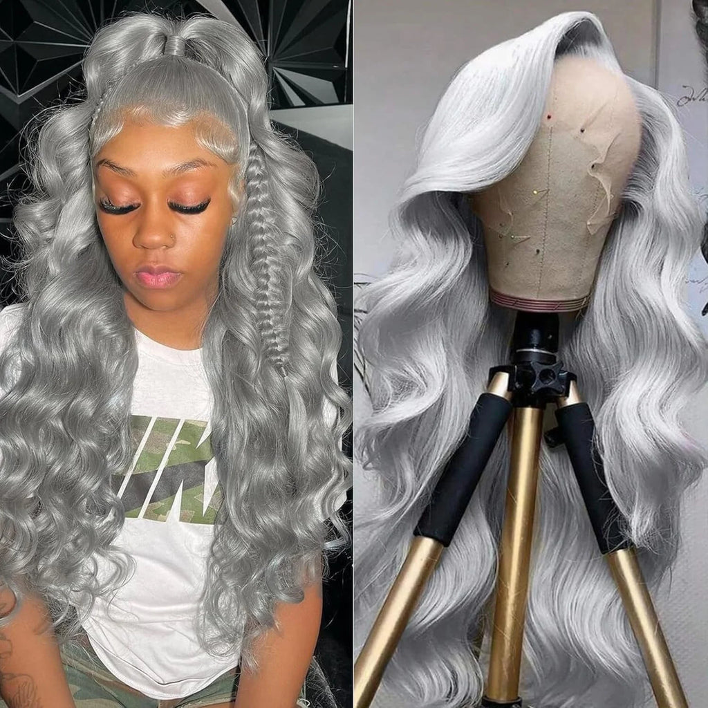 Silver Grey Body Wave Unit