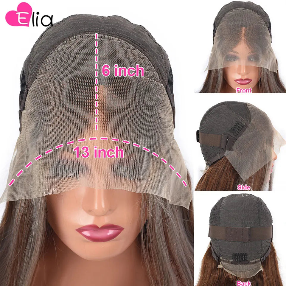 Preplucked Brown Roots 613 Highlight Unit