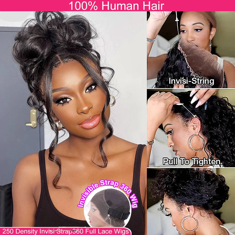Natural Color Pre-Plucked Body Wave 360 Lace Unit