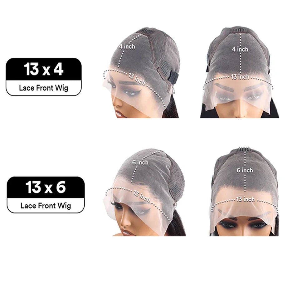 P4/27 (Brown) Blonde Highlight Ombre Water Wave Unit