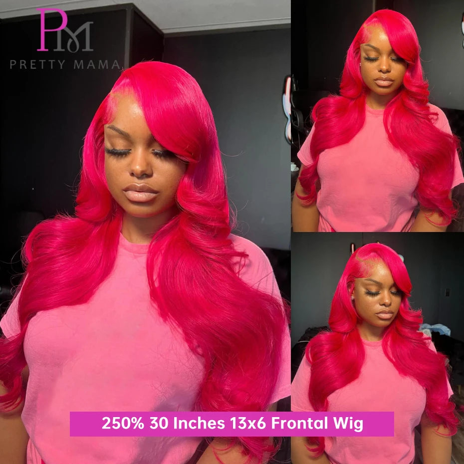 Hot Pink Body Wave Unit