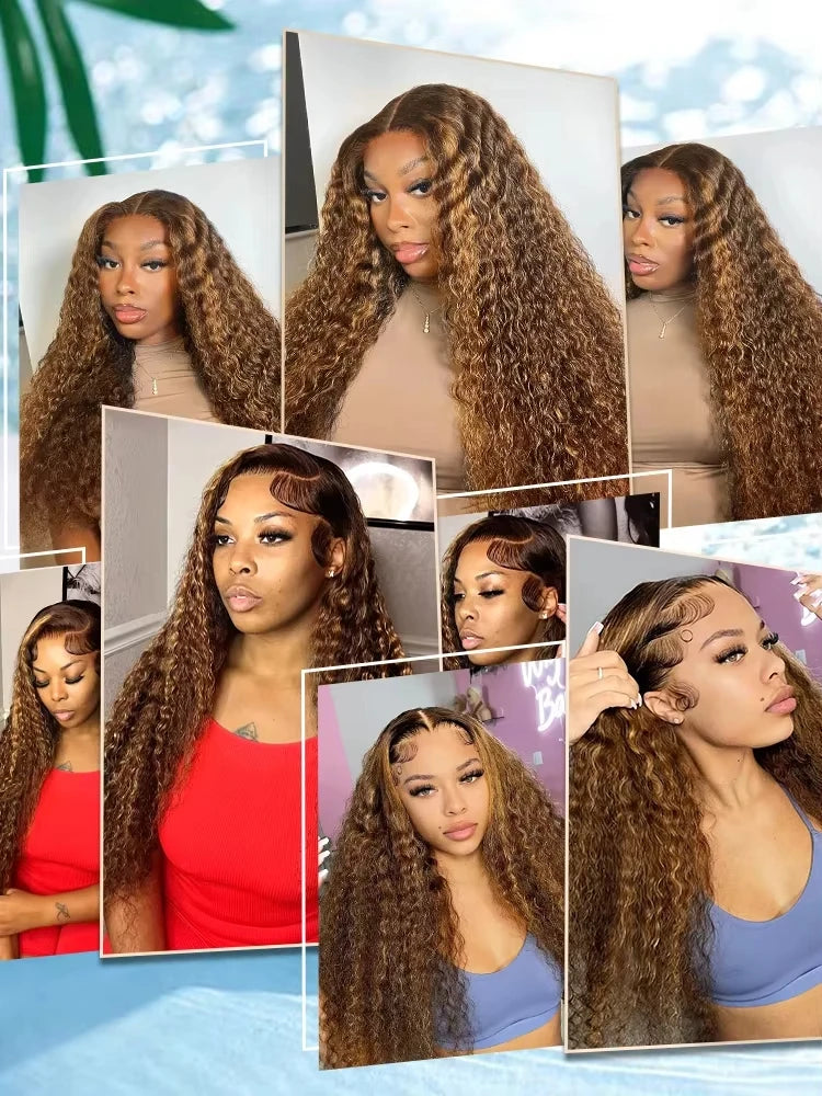 Brown Highlight Deep Wave Unit