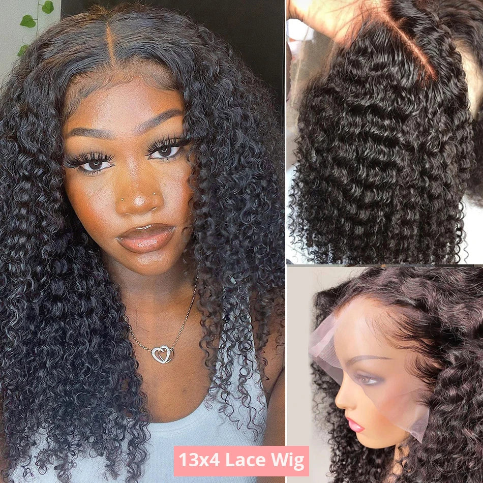 Short Curly Deep Wave Bob