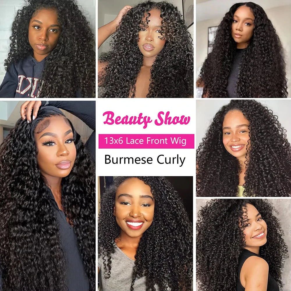 46" Natural Color Burmese Curly Unit