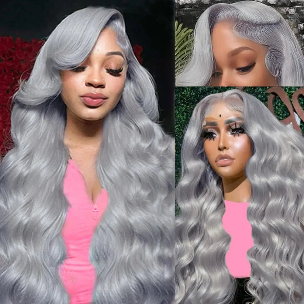 Silver Grey Body Wave Unit