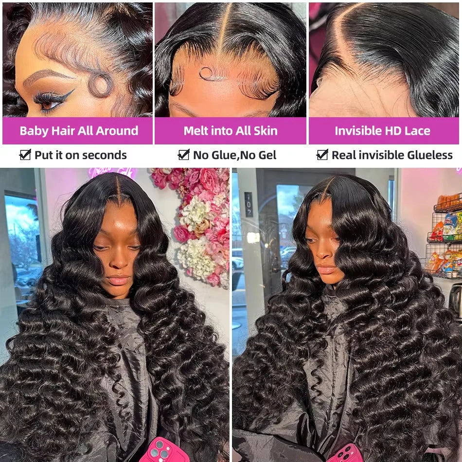 Natural Color Loose Deep Curly Unit
