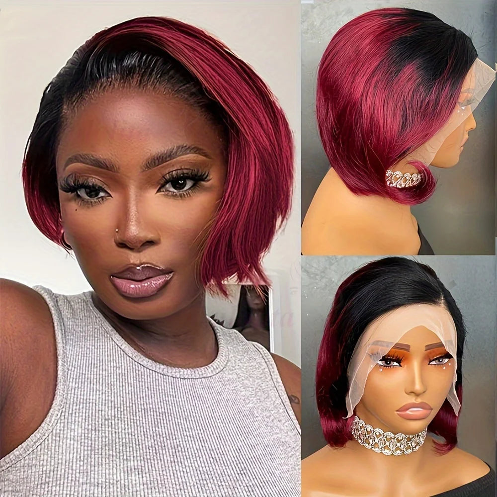 Pixie Cut Short Bob Unit