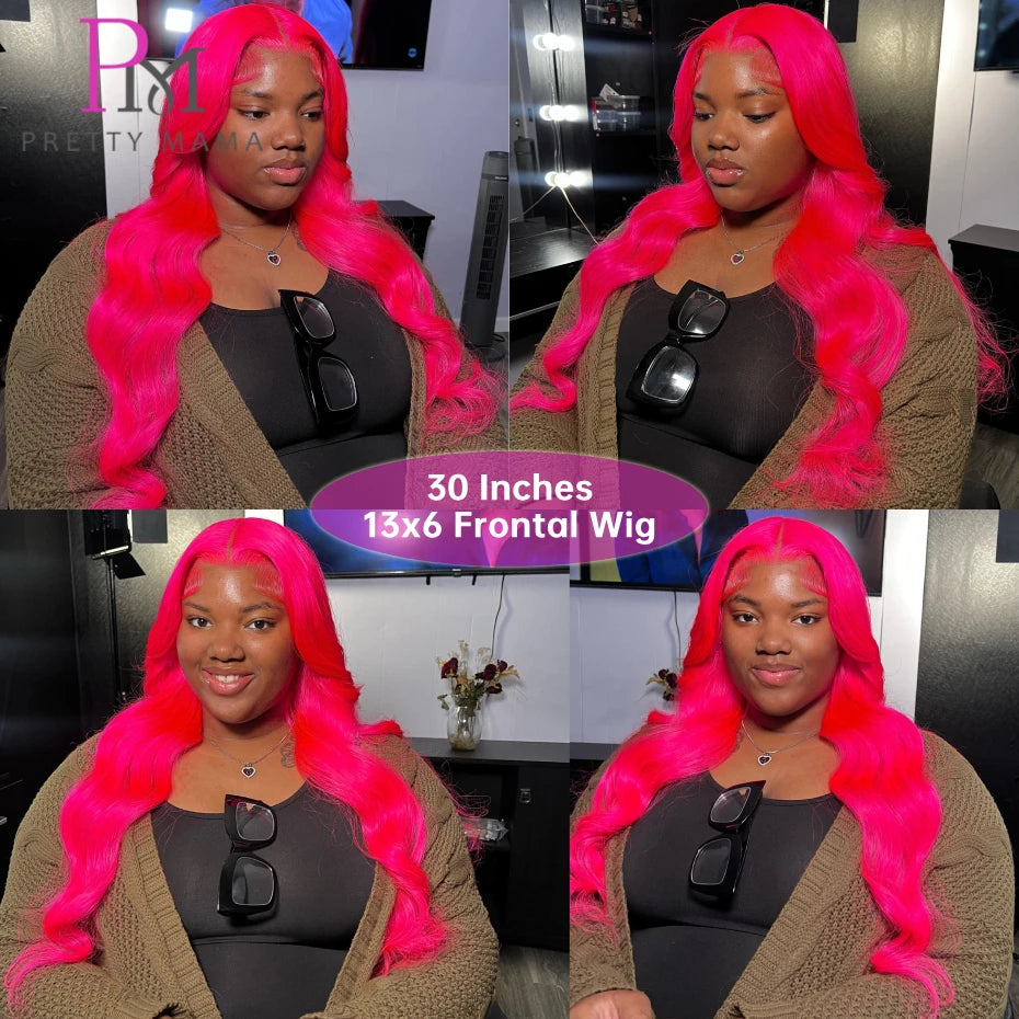 Hot Pink Body Wave Unit