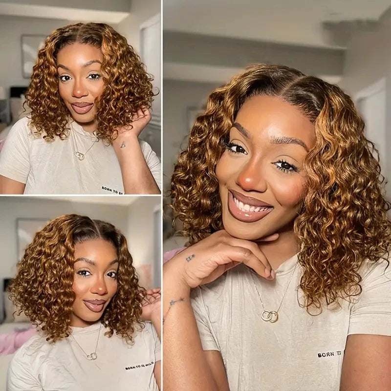 4/27 Highlight Glueless Deep Wave Bob