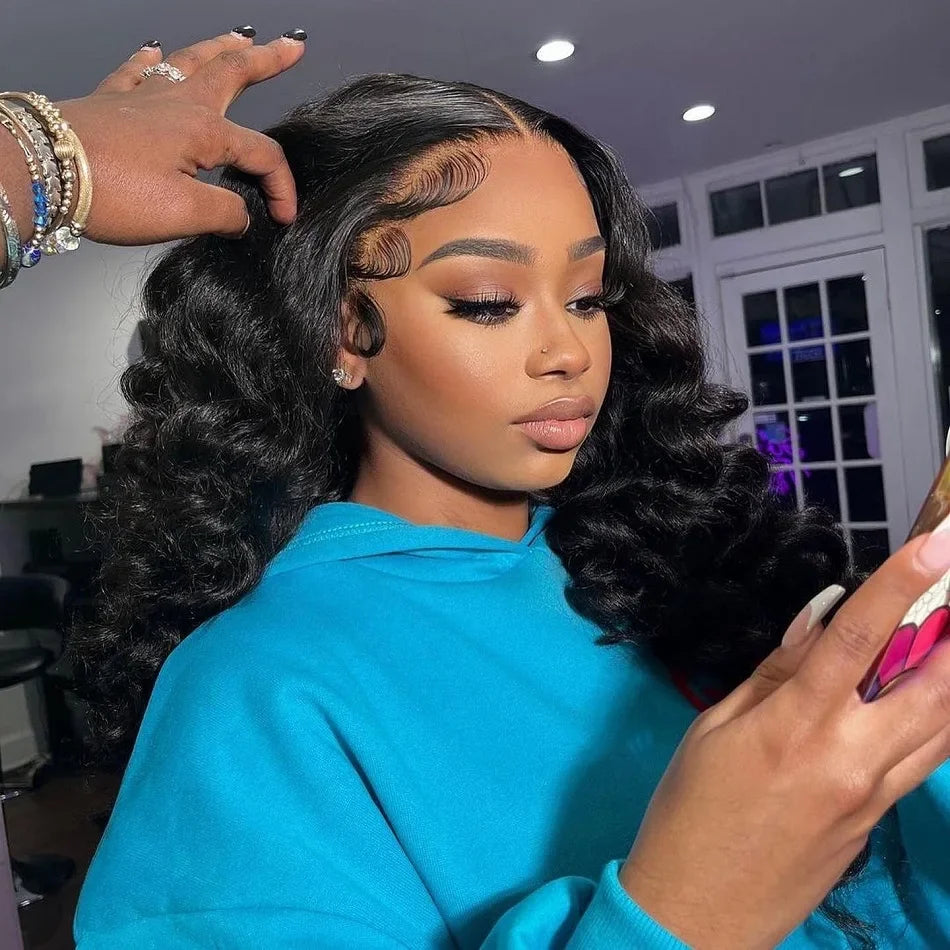 360 Natural Color Loose Deep Wave Curly Unit