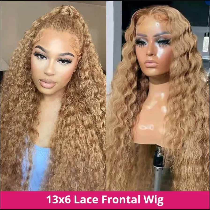 Honey Blonde Deep Wave Unit