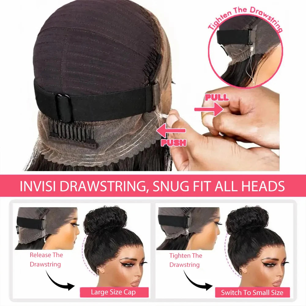 360 Lace with Invisible Strap Water Wave Unit