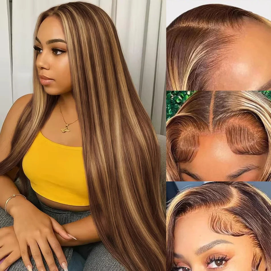 4/27 Highlighted Pre-Plucked Bone Straight Unit